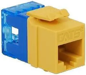 ICC IC1078F5YL Cat 5e High Density  Modular Yellow