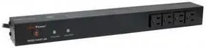 CyberPower RKBS15S4F12R  Rackbar Surge Protection RKBS15S4F12R Zero-U/1U - Surge suppressor ( rack-mountable ) - AC 120 V - 16 output connector(s)