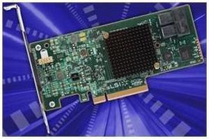 LSI LSI00407  Logic Controller Card MegaRAID 9341-8i Single 8Port SATA/SAS PCI Express 3.0 12Gb/s Low Profile Brown Box
