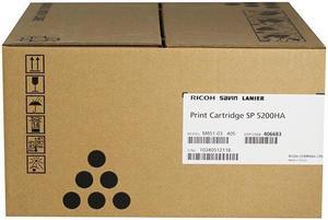 Ricoh 406683  Aficio SP 5200  5210 Toner Cartridge (25 000 Yield)