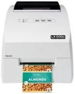 PRIMERA TECHNOLOGY 74275 Primera LX500 Color Label Printer with Label Cutter (Prints up to 2.5"/sec) (Prints up to 4.25" wide) (4800 dpi)