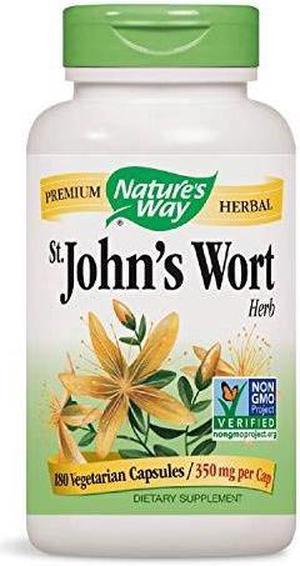nature's way st. john's wort herb 350mg, 180 vcaps