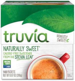 Truvia BBD02054 Naturally Sweet Calorie Free Sweetener, 140 Packets, 9.87 oz. (280 g)