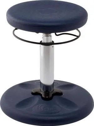 Kore Design KOR3104 (14" - 19") Kids Adjustable Standard Wobble Chair, Dark Blue