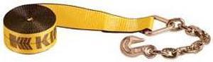 KINEDYNE 323040GRA Winch Strap,30 ft. x 3 In.,5400 lb.