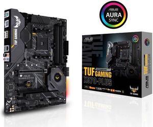 ASUS TUF GAMING X570-PLUS Asus TUF GAMING X570-PLUS Socket AM4/ AMD X570/ DDR4/ SATA3 and USB3.2/ M.2/ A and V and GbE/ ATX Motherboard