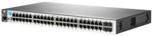 HEWLETT-PACKARD J9781A#ABA HP 2530-48 Switch - Switch - managed - 48 x 10/100 + 2 x Gigabit SFP + 2 x 10/100/1000 - desktop, rack-mountable, wall-mountable