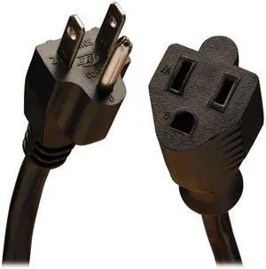 TRIPP LITE P024-010 Tripp Lite P024-010 - Power extension cable (120 VAC) - NEMA 5-15P (M) - NEMA 5-15 (F) - 10 ft - black