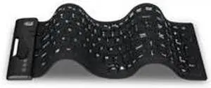 ADESSO AKB-222UB Adesso Keyboard AKB-222UB USB SlimTouch Antimicrobial Waterproof Flex