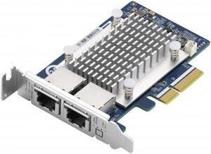 QNAP QXG-5G2T-111C dual port 5GbE multi-Gig expansion card;Aquantia AQC111C;Gen2 x 2;low profile