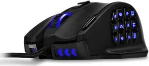 UtechSmart Venus RGB Gaming Mouse, Wired 16400 DPI High Precision Laser Programmable MMO Computer Gaming Mice UtechSmart Venus RGB Gaming Mouse, Wired 16400 DPI High Precision Laser Programmable MMO Computer Gaming Mice