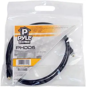 6 FT HDMI Type D (Micro) Male To HDMI Type D (Micro) Male