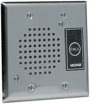 VALCOM VC-V-1072A-ST Talkback Doorplate Speaker - Stnless Stl