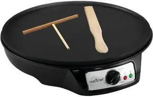 NutriChef PCRM12 Electric Crepe Maker / Griddle, Hot Plate Cooktop