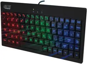 Adesso 3 COLOR ILLUM MINI KYBRD- Part # AKB-110EB