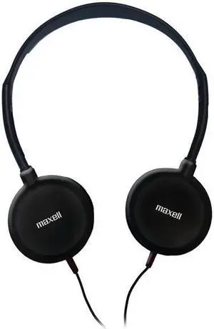 Maxell(R) 190318 Lightweight Swivel On-Ear Stereo Headphones