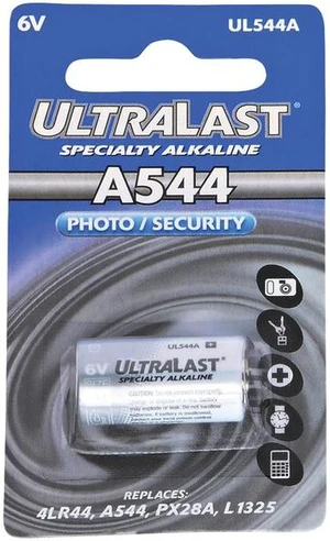 Ultralast UL544A UL544A Alkaline Photo/Security Battery Ultralast UL544A UL544A Alkaline Photo/Security Battery