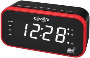Jensen JEP-150 Am/Fm Weather Band Clock Radio With Weather Alert