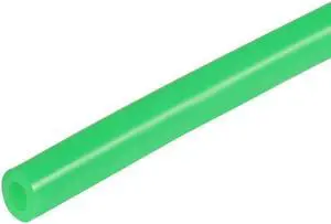 Silicone Tubing, 5mm ID x 9mm OD 3.3ft Rubber Tube High Temp for Pump Transfer, Green