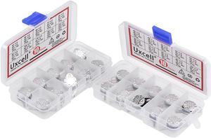 20pcs NC+NO KSD301 Thermostat 40-135°C/104-275°F(NC) 40-100°C/104-212°F(NO) Temperature Thermal Control Switch Assortment Kit