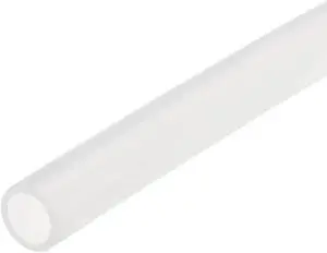 Silicone Tubing, 10mm ID x 14mm OD 13ft Rubber Tube Air Hose Water Pipe for Pump Transfer, Semi Clear