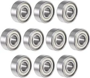 R3ZZ Deep Groove Ball Bearing 3/16"x1/2"x10/51" Double Shielded ABEC-3 Bearings 10-Pack
