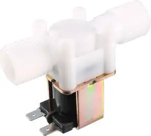 AC110V G1/2 Plastic Water Electric Solenoid Valve Normally Closed N/C Pressure Water Inlet Flow Switch