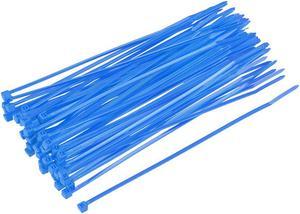 Cable Zip Ties 150mmx1.8mm Self-Locking Nylon Tie Wraps Blue 300pcs