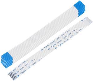 6 Pcs 100x9mm 1mm Pitch 8 Pins FPC Flex Wire FFC Flexible Flat Ribbon Cable