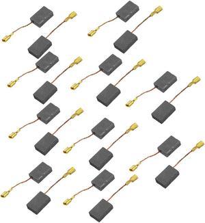 20 Pcs Electric Drill Motor Carbon Brushes 19/32" x 25/64" x 1/5"