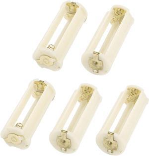 5 Pcs Battery Box Case Storage Holder for 3 x 1.5V AAA Batteries