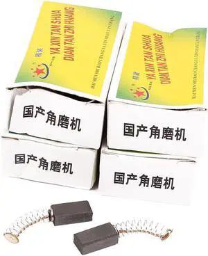 5 Pairs 14x7x5mm Carbon Brushes Power Tool for Electric Hammer Drill Motor