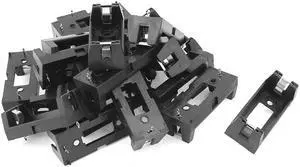CR123A CR123 Lithium Battery Holder Box Clip Case w PCB Lead 20Pcs