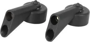 2pcs 8E9955985 Rear Windshield Washer Sprayer Nozzle Double Hole Replacement for Audi A1 A3 A4 Q7