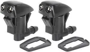2pcs CL5644 Windshield Washer Nozzle Jet Spray Double Hole for 2000-2011 Toyota Sienna Solara Corolla Tundra