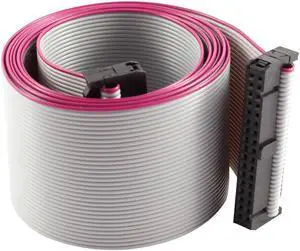 Unique Bargains 2.54mm Pitch 2x34P 34 Pin 34 Wire Female to Female IDC Flat Ribbon Cable 118cm