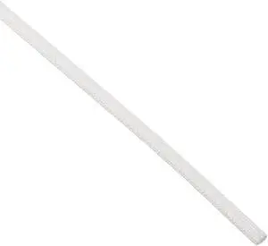 Insulation Braid Sleeve, 29.5Ft-1.5mm Silicone Fiberglass Sleeve White