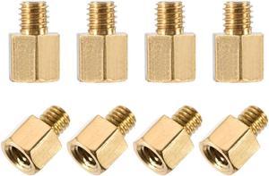 M3x5mm+3mm Male-Female Brass Hex PCB Motherboard Spacer Standoff for FPV Drone Quadcopter, Computer & Circuit Board 20pcs