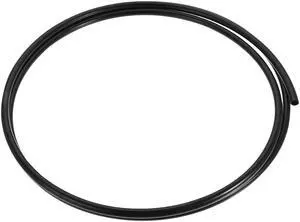Nylon Line Hose Tube, 10mm(0.39") ID x 12mm(0.47") OD 3 M PA6 Nylon Tube Pneumatic Air Brake Tubing for Fluid Transfer Black