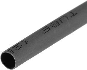 Heat Shink Tubing, 1/8"(3mm) Dia 5.74mm Flat Width 2:1 Ratio Shrinkable Tube Cable Sleeve 7m - Black