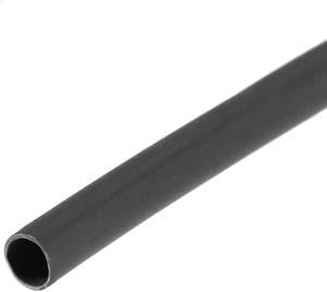 Heat Shink Tubing, 1/16"(1.5mm) Dia 3.4mm Flat Width 2:1 Ratio Shrinkable Tube Cable Sleeve 7m - Black