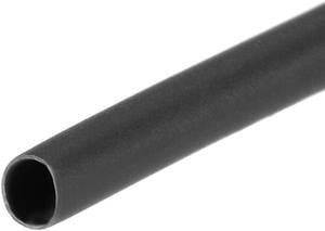 Heat Shink Tubing, 1mm Dia 2.7mm Flat Width 2:1 Ratio Shrinkable Tube Cable Sleeve 10ft - Black