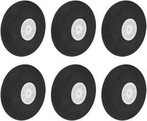 RC Airplane Wheels - 6PCS RC Airplane Aircraft Sponge Wheels 1.57 Inch X 0.07 Inch