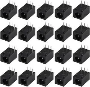 DC-003 3.5mmx1.3mm DC Power Jack Plug 3 Pin Female Socket Connector 20pcs