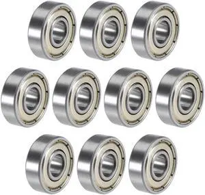 608ZZ Deep Groove Ball Bearings 8mm x 22mm x 7mm Double Shielded Chrome Steel P4(ABEC7) 10pcs