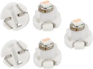 5pcs Purple T3 3020 SMD 1-LED Auto Car Glove Box Light Bulb Internal