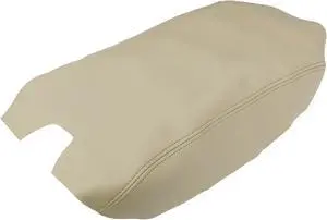 Car Center Console Lid Armrest Cover Beige for Ford F150 2009-2014