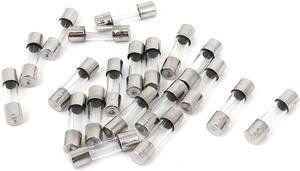 20 Pcs 250V 3A F3AL Quick Fast Acting Glass Tube Fuses 5mm x 20mm