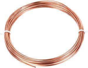 Refrigeration Tubing 1.8mm OD 0.8mm ID 16.4Ft Length Copper Tubing Coil