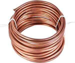 Refrigeration Tubing 5mm OD x 4mm ID x 24.5Ft Length Copper Tubing Coil